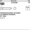 Reyher  Sechskantschrauben DIN 561 22H / 8.8 AM 24 x 120 Produktbild-Vorschau 1