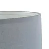 Close-up view of the top edge of a grey lampshade. Produktbild-Vorschau