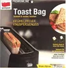 The image shows the packaging for toast bags, with a toaster and a sandwich visible. Produktbild-Vorschau