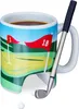 Relaxdays Golftasse mit Schläger, Putter mit Produktbild-Vorschau 1