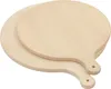 Tagliere rotondo in legno con manico 35cm 40cm Set di 2 Anteprima dell’immagine prodotto 1