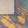 TT Home Wohnzimmer Teppich Hochflor Langflor Abstraktes Produktbild-Vorschau 4