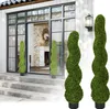 LARS360 Sada 2 umělých spirálových zimostrázů 120 cm - Náhled obrázku produktu 1