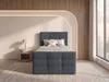 AX LIVING Boxspringbett 120x200 cm Defne Dunkelgrau - Produktbild-Vorschau 4