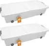 3.02 2er Set Serie in weiß: Unterbettkommode KLEIN 80 x 40 Produktbild-Vorschau 1