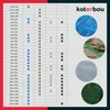 KOTARBAU® Plane 90 g/m2 Abdeckplane wasserdicht 2x4 m Produktbild-Vorschau 8