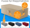 ELONEO Husse für Klappmatratze 160x195x15 cm, mit Produktbild-Vorschau 2