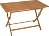 ESTEXO Gartentisch Akazienholz, Eckig, klappbar, Natur, 120 Produktbild-Vorschau 8