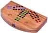 Ludo – Würfelspiel aus Holz für 2–6 Spieler mit Klappbrett Produktbild-Vorschau 2