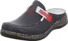 Rieker 46393-15 Damen Schuhe Pantoletten Clogs blau , Produktbild-Vorschau 70