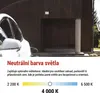 LED reflektor GLARO 30W, bílý, IP65, 3000 lm, neutrální bílá Náhled obrázku produktu
