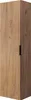 A tall, narrow cabinet with a textured wooden front and a side panel. A black handle is visible on the front. Náhľad obrázku produktu