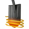 A close-up of a shovel head with an orange, glowing coil wrapped around the lower part, suggesting heat or a special feature. Náhľad obrázku produktu