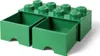 LEGO® Scatola portaoggetti 8 con cassetti - verde scuro Anteprima dell’immagine prodotto 5