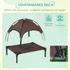 Panier à chien avec abri PAWHUT D04-057CF - A Voir les images du produit 5