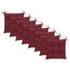 Chaises de jardin pliantes avec coussins 8 pcs. Bois massif Voir les images du produit 4