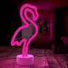 Forever Light Neon con supporto LED FLAMINGO rosa USB-C11 Anteprima dell’immagine prodotto 5