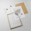 Gerahmtes Poster - Rahmen in heller Eiche - Karte die Welt Produktbild-Vorschau 4