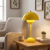 Lampe de table Alpinaluz SHIMO jaune en métal, lampe de Voir les images du produit 7