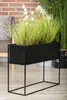 Fioriera da terra, cassetta nera 50 cm LOFT Anteprima dell’immagine prodotto 6