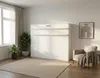 Schrankbett 140x200 cm Horizontal | Klappbett Wandbett Produktbild-Vorschau 2