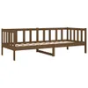 Tagesbett Honigbraun 80x200 cm Massivholz Kiefer Produktbild-Vorschau 4