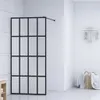 vidaXL Duschwand für Walk-in Dusche Mattes Sicherheitsglas Produktbild-Vorschau 6