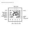 Anself 5A 110-230V Programovatelný pokojový termostat, Náhled obrázku produktu 7