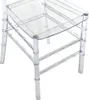 2er Set Stühle aus Polycarbonat - Kristall - AMALINE Produktbild-Vorschau 8