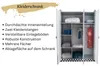 Kinderzimmer Set mit Police Autobett 5 teilig Weiß, Produktbild-Vorschau 3