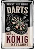 LANOLU Retro Blechschild Dart, Bar, Kneipen und Partykeller Produktbild-Vorschau 1