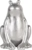 Clayre & Eef Figur Frosch 13x13x20 cm Silberfarbig Produktbild-Vorschau 1