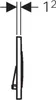 A technical drawing or diagram of a product with dimensions indicated. Produktbild-Vorschau