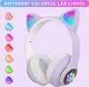 Katzenohr Kopfhörer, Bluetooth Stereokopfhörer mit LED Produktbild-Vorschau 2