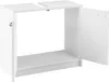 SMASH Badezimmer Waschbeckenunterschrank Weiß matt 63x55x29 Produktbild-Vorschau 15