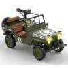 HG TRASPED HG4-58 1/14 RC vojenské nákladné auto Willys Náhľad obrázku produktu 8