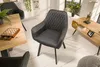 riess-ambiente Retro Stuhl PALERMO anthrazit mit Armlehne Produktbild-Vorschau 3
