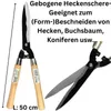 Heckenschere Hand Strauchschere Gartenschere Buschschere Produktbild-Vorschau 2