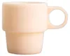 Homla PALLORA, béžová sklenice s uchem, objem 250 ml Náhled obrázku produktu 1