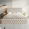 MOTIVENA Dalia Chesterfield Polsterbett 180x200 mit Produktbild-Vorschau 2