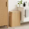 Bambusový koš na prádlo s víkem, 80 l Náhled obrázku produktu 10