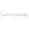 vidaXL Cadre de lit blanc métal 200×200 cm Voir les images du produit 12