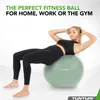 Tunturi Gymball 55 cm, menta, anti scoppio Anteprima dell’immagine prodotto 3