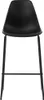 vidaXL 3-tlg. Bar-Set Kunststoff Schwarz Produktbild-Vorschau 6