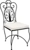Lot de 4 chaises en fer forgé « Cordoba » faites main | Voir les images du produit 8