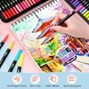 Set de stylos pinceaux doubles 100 couleurs, set de feutres Voir les images du produit 5