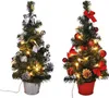 LED Weihnachtsbaum künstlicher Tannenbaum 45 cm, Farbe:Rot Produktbild-Vorschau 3