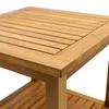 Beistelltisch IOWA - ca. 45x45x45 cm - Holz Akazie geölt Produktbild-Vorschau 5