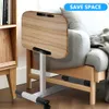 Table d'ordinateur portable Table de bureau à roulettes Voir les images du produit 4