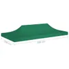 vidaXL Toit de tente de réception 6x3 m Vert 270 g/m Voir les images du produit 14